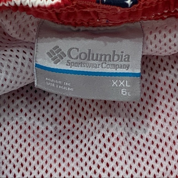 Columbia Swim Trunks Men’s Size XXL PFG 6” Inseam Lined Drawstring - Picture 9 of 11